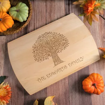 Family Tree | Personalized Engraved Cutting Board