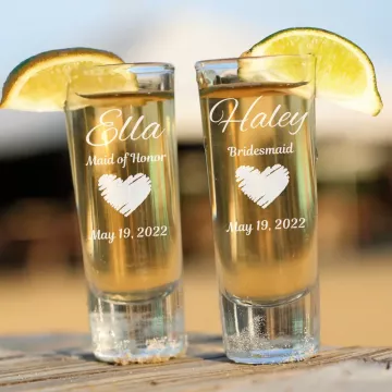 Heart | Personalized 2oz Tall Shot Glass