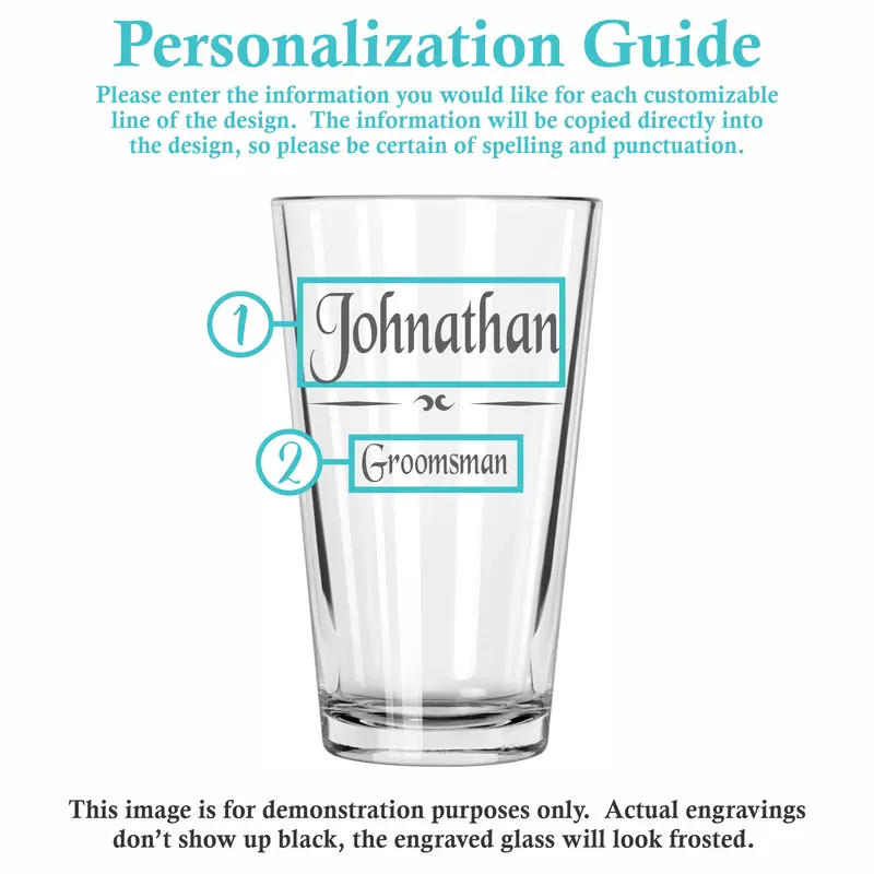 Atlantic | Personalized 16oz Pint Glass