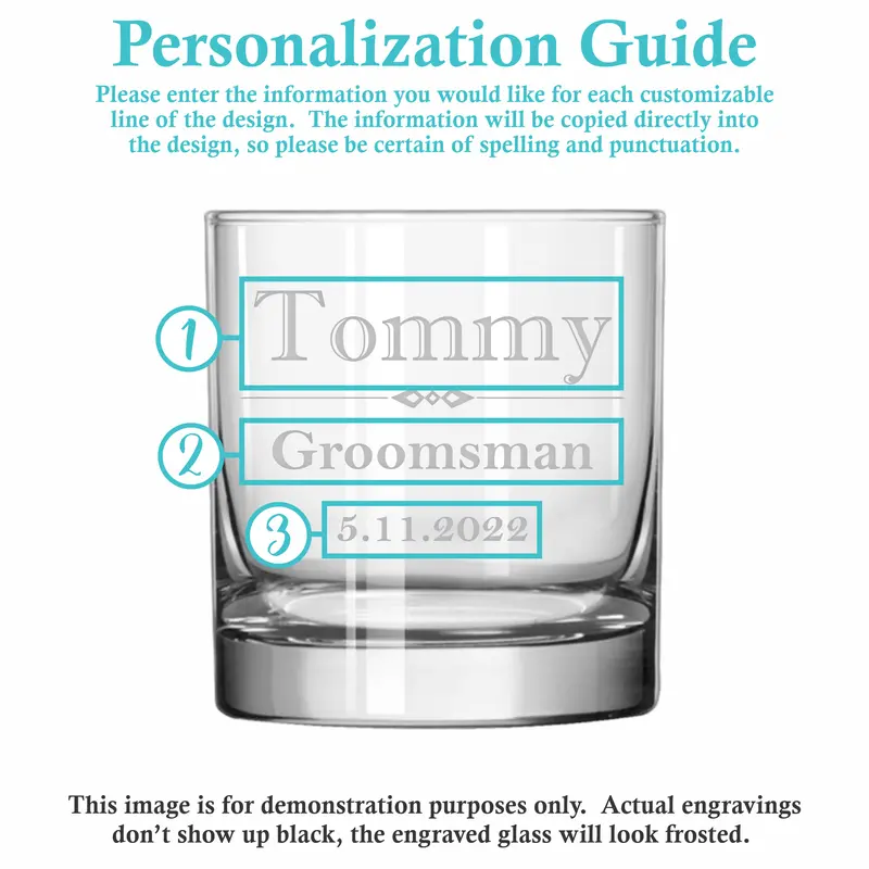 Formal | Personalized 11oz Whiskey Glass