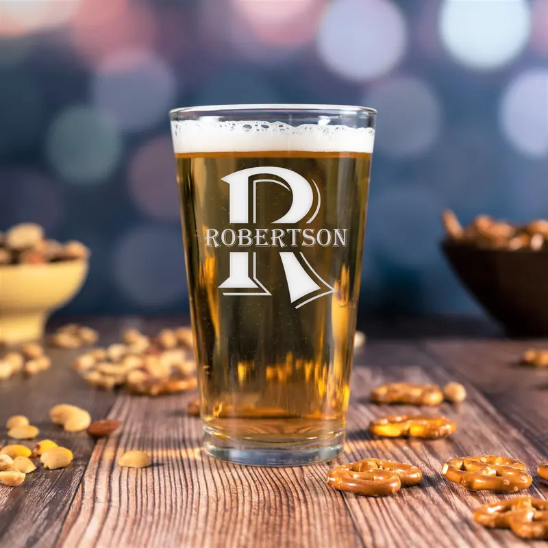 Classic | Personalized 16oz Pint Glass