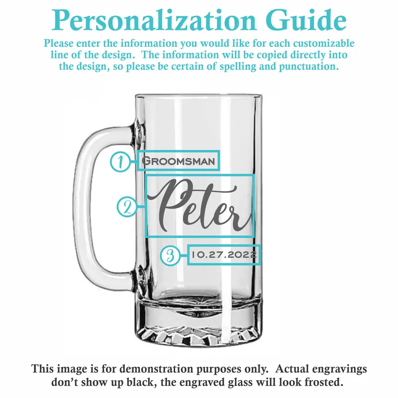 Celebrate | Personalized 16oz Beer Mug
