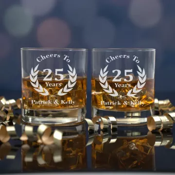 Cheers to Years | Personalized 11oz Whiskey Glass