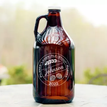 Craft Brew | Personalized 64oz Glass Growler
