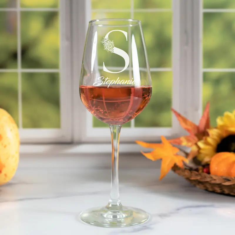 Elegance | Personalized 12.5oz Wine Glass