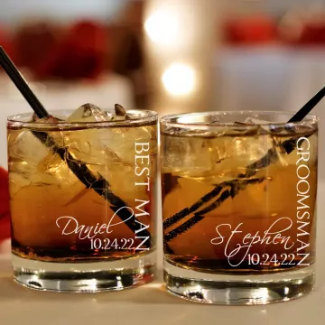 Handwritten | Personalized 11oz Whiskey Glass