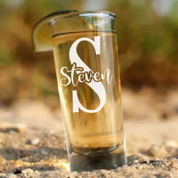 Magical Monogram | Personalized 2oz Tall Shot Glass