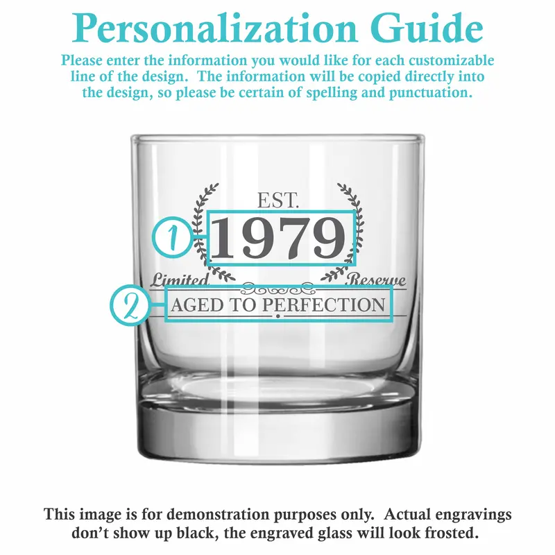 Well Aged | Personalized 11oz Whiskey Glass