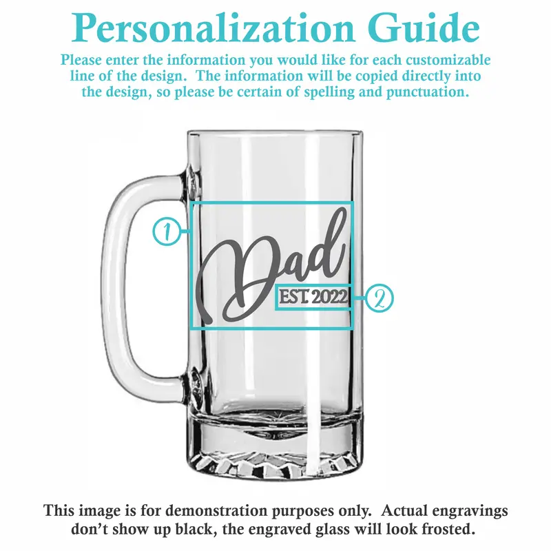 Family Ties | Personalized 16oz Beer Mug