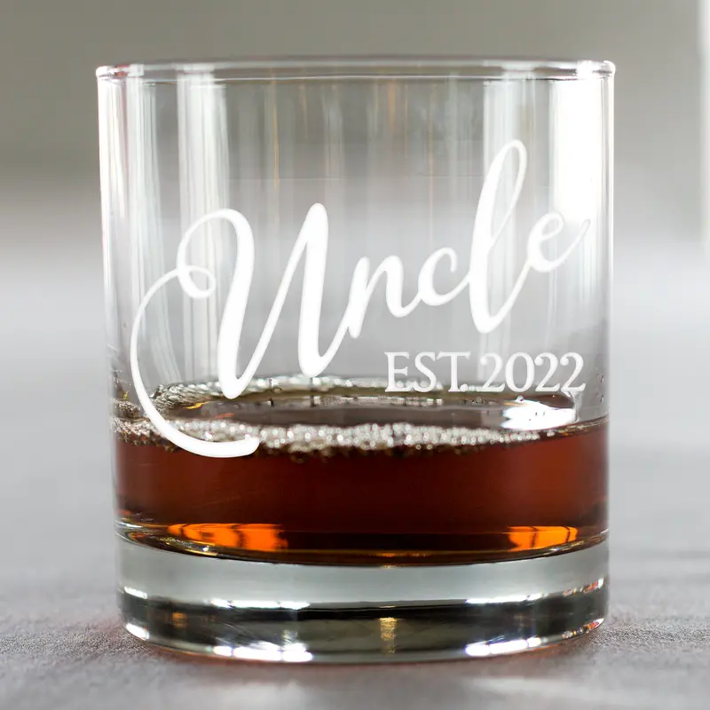 Family Ties | Personalized 11oz Whiskey Glass