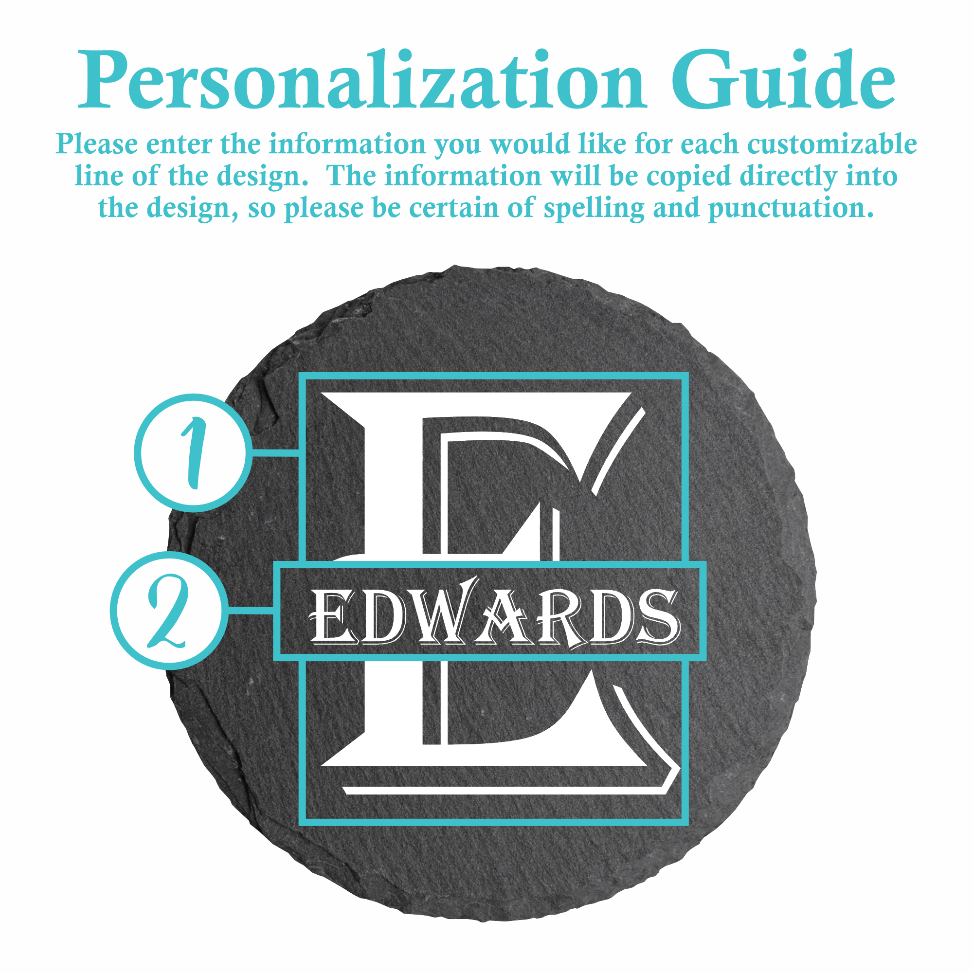 Classic | Personalized Coaster