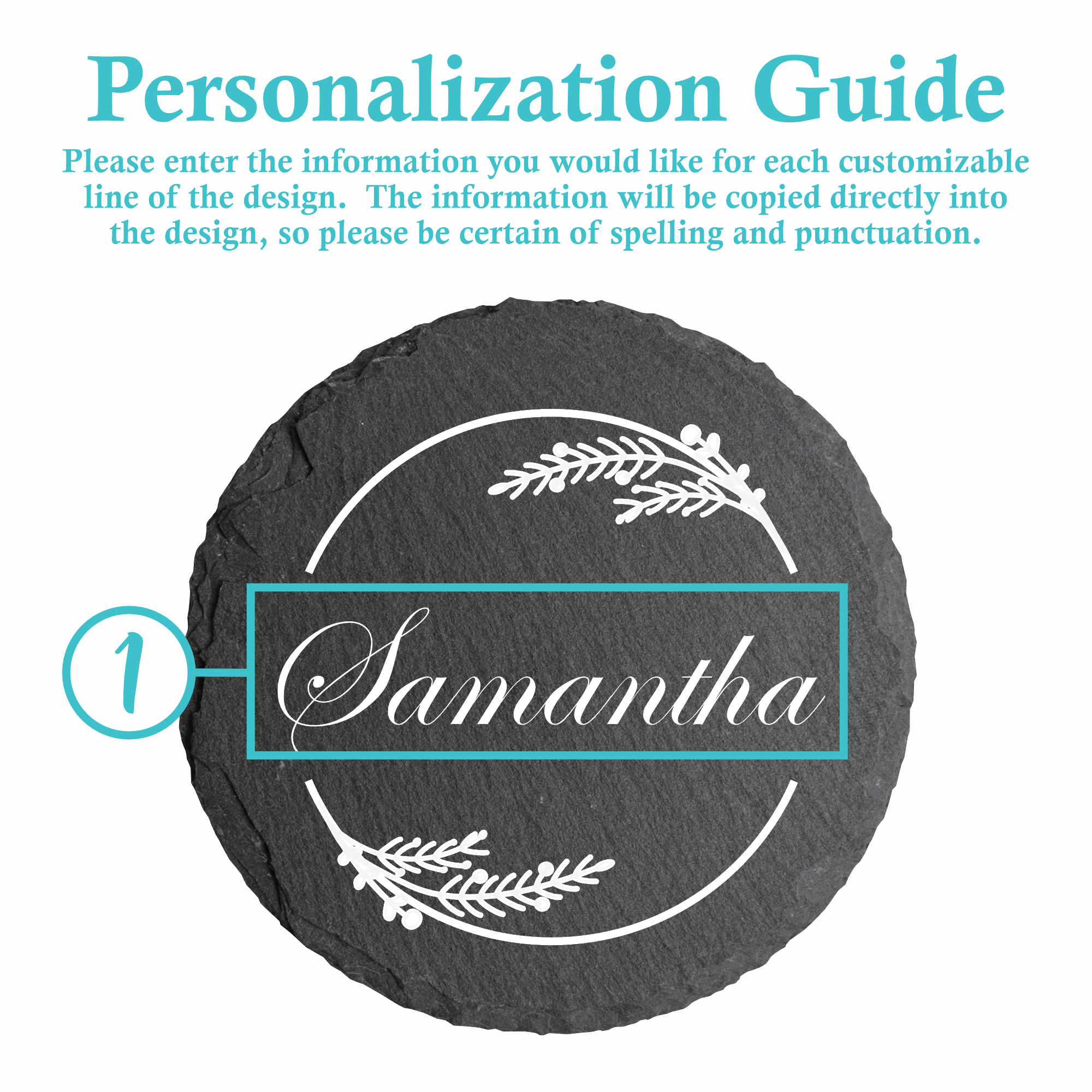 Besties | Personalized Coaster