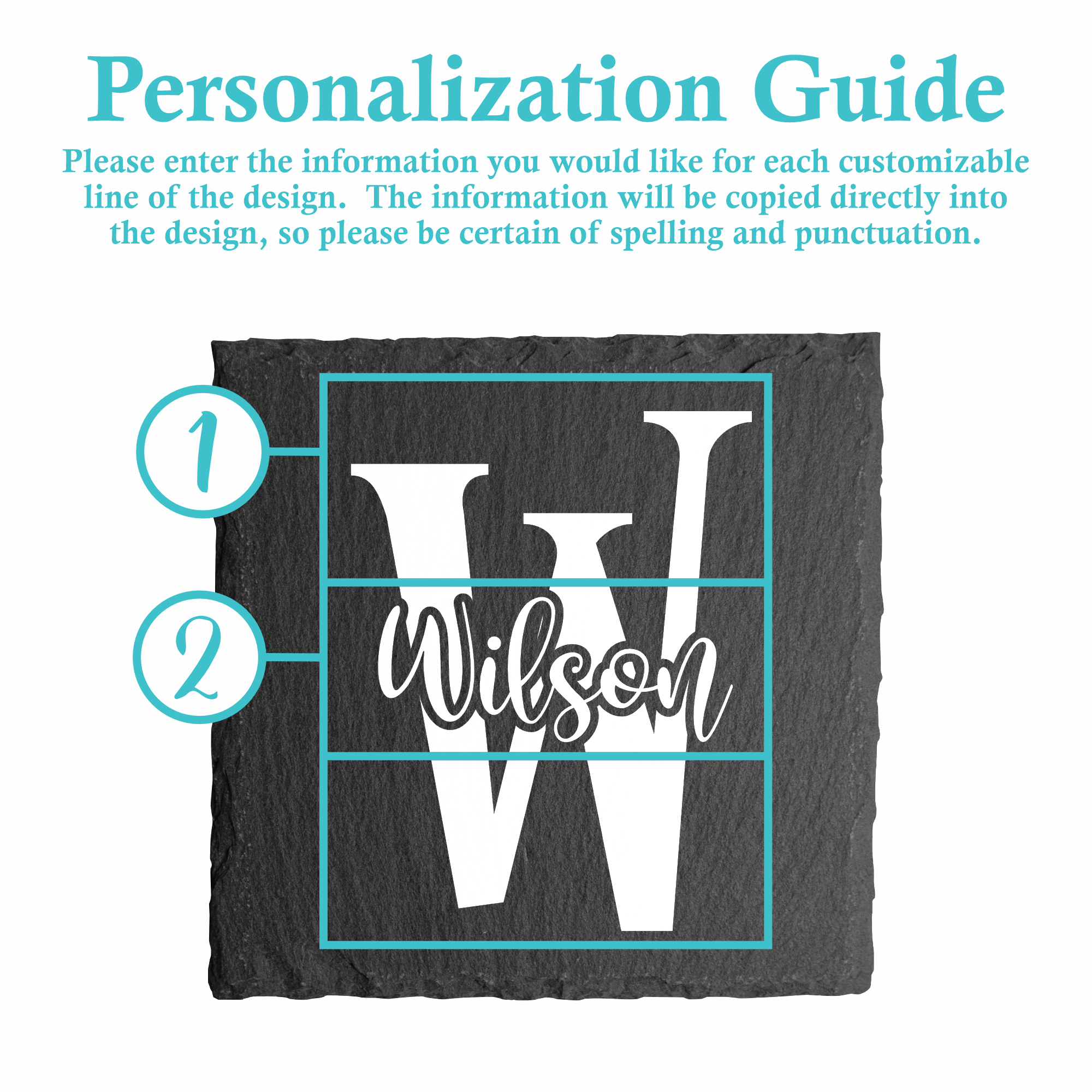 Magical Monogram | Personalized Coaster