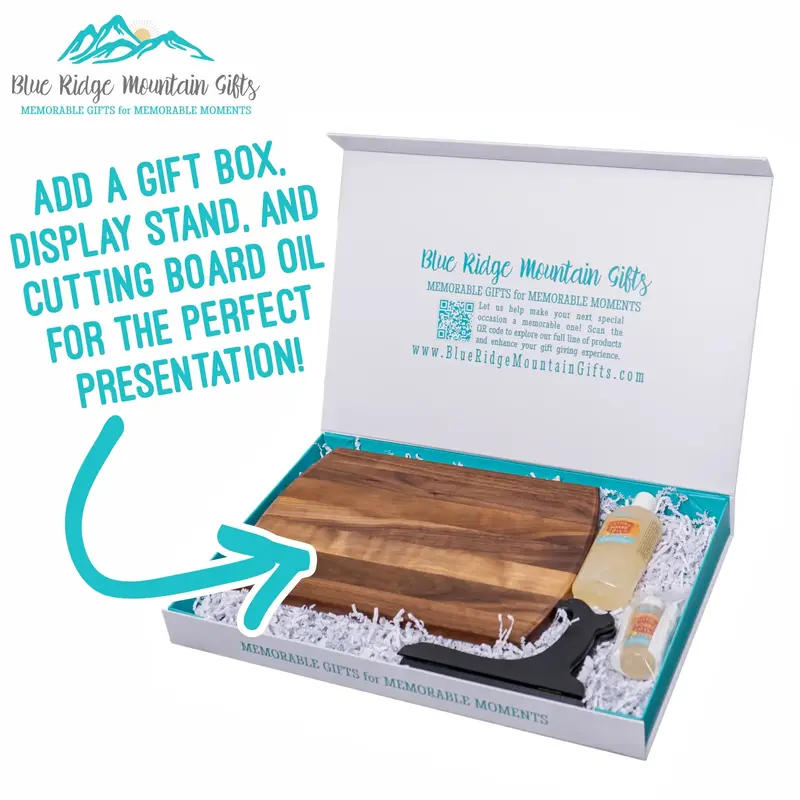 Floral Anniversary | Personalized Engraved Cutting Board