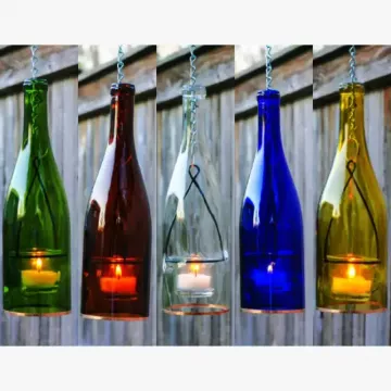 Hanging Lantern | 750ml Wine Bottle
