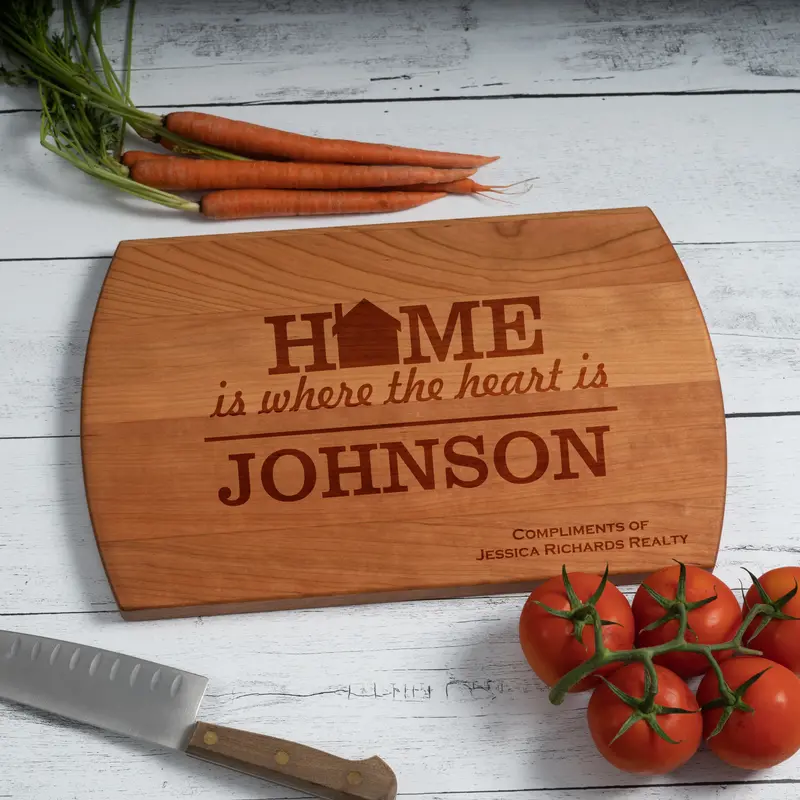 Compliments | Personalized Engraved Cutting Board