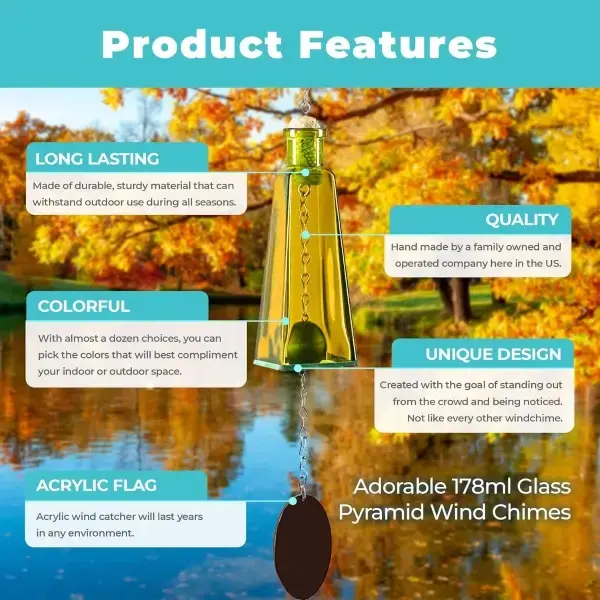 Wind Chime | 178ml Pyramid Bottle