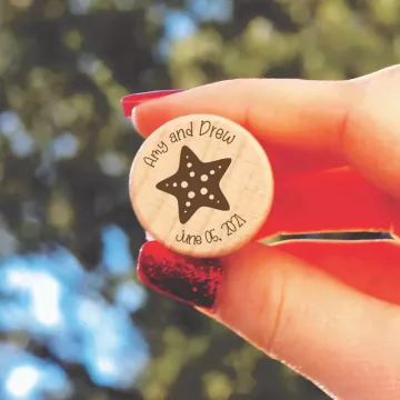 Starfish | Personalized Wine Stopper