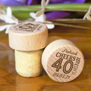 Birthday Favor | Personalized Wine Stopper