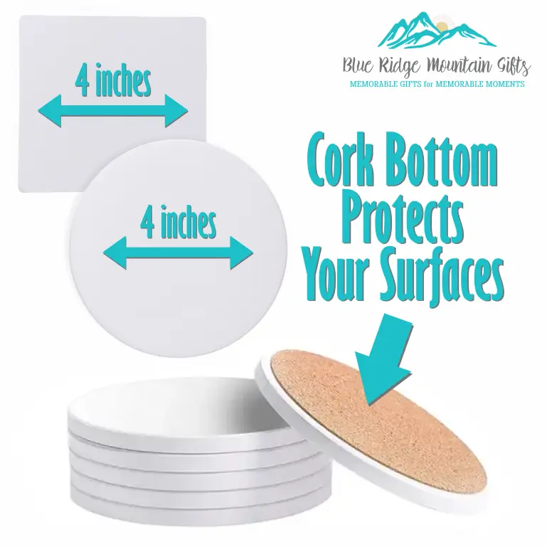 Color City Map | Ceramic Coasters