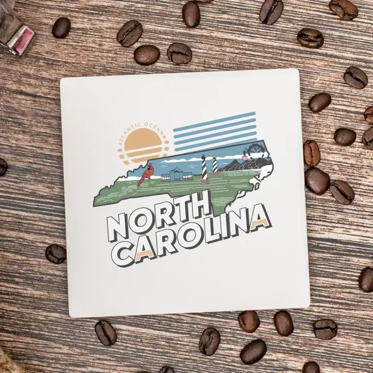 Rustic Road Trip | Ceramic Coasters